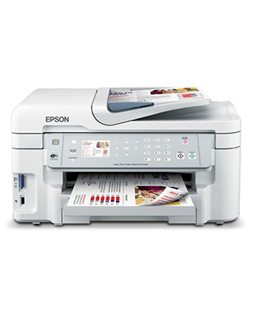 Printer prints the job