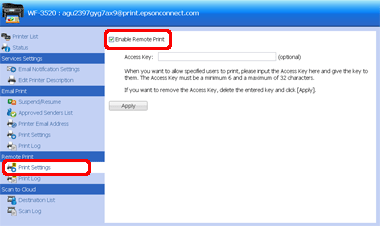 scan to cloud epson printer